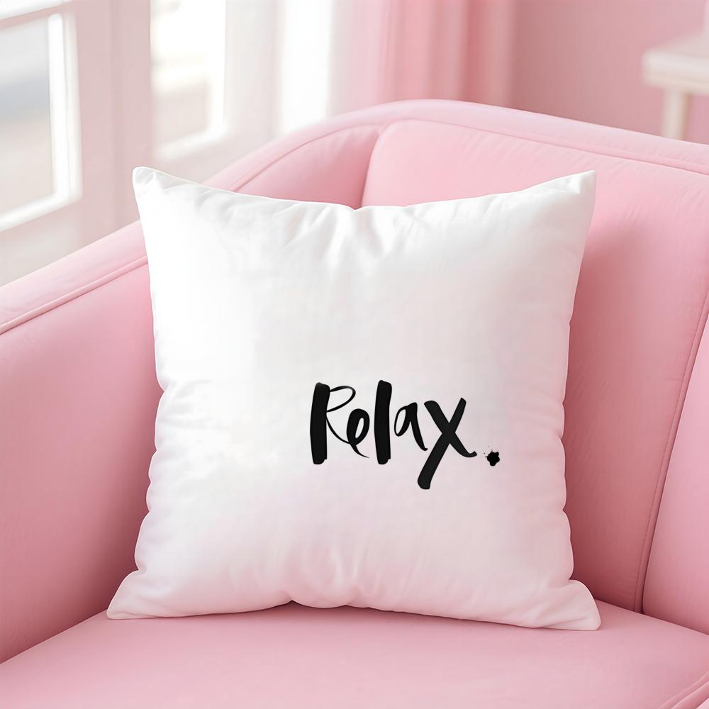 RRelax Funy Abstract Art Cushion Cover Linen Pillowcase Cover Soft Decor for Sofa Home Room