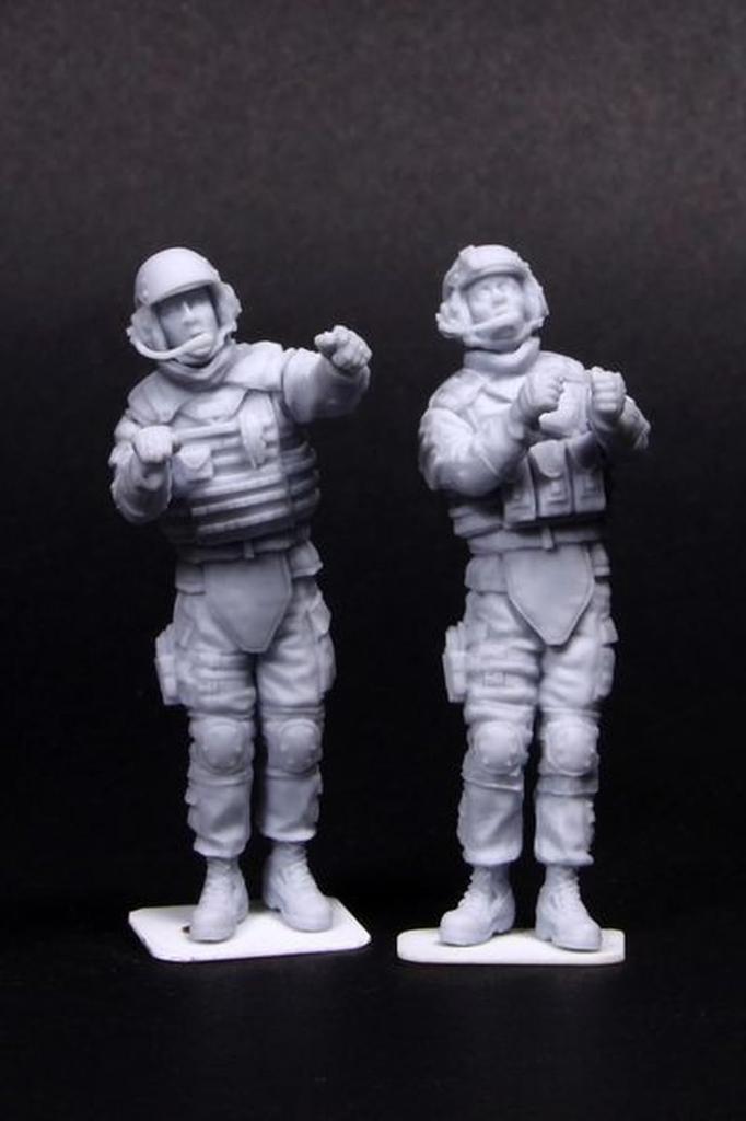 Valkyrie Miniature Current American Tank Crew Set 2008 Iraq Resin Kit VM35005 1/35 2-элементный