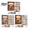 DIY Faux Diamond Art Crafting Set Rhinestone Advent Calendar 2026, Make 24 Animal Hanging Days Countdown Ornaments Ornaments, Holiday Pearl Craft Kit
