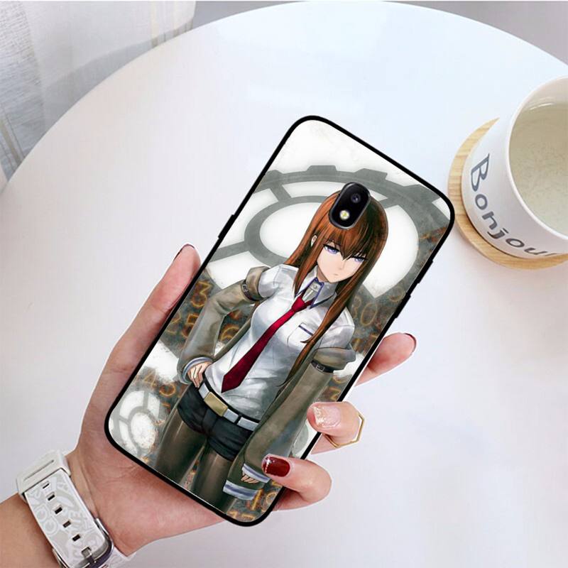 Аниме Чехол для телефона Steins Gate для Samsung Galaxy J7 PRIME J2Pro2018 J4 Plus J5 PRIME J6 J7 Duo Neo J737 J8