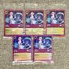 Набор карт Disney Lorcana TCG (Япония) x5 Стич Эльза Особая рамка