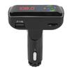 Car Blue Tooth FM Transmitter Large Capacity USB Data Interface Radio Adapter For Car F11