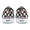 Vans Обои Аутентичный Принт Клетки Собаки Низкие Кеды из Холста Унисекс Кроссовки Черно-Белые VN0A5KS9BP6