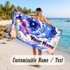 Personalized Beach Towel,Kirby Custom Printed Name Text, Super Absorbent Towel For Beach Vacation