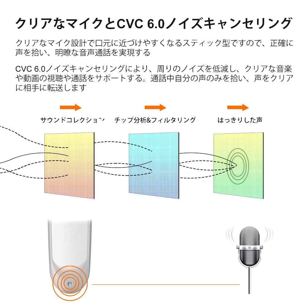 New Bee Bluetooth Single Ear Bluetooth Ear Hook 260mAh Large 24 Hours Continuous 1440 Hours for Both Left and Right SIRI Noise Comfortable To