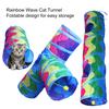 Cat Tunnel Toy Collapsible Hanging Ball Long Stress Relief Interactive Exercise Funny Pet Kitten Play Tent Tube Pet Supplies