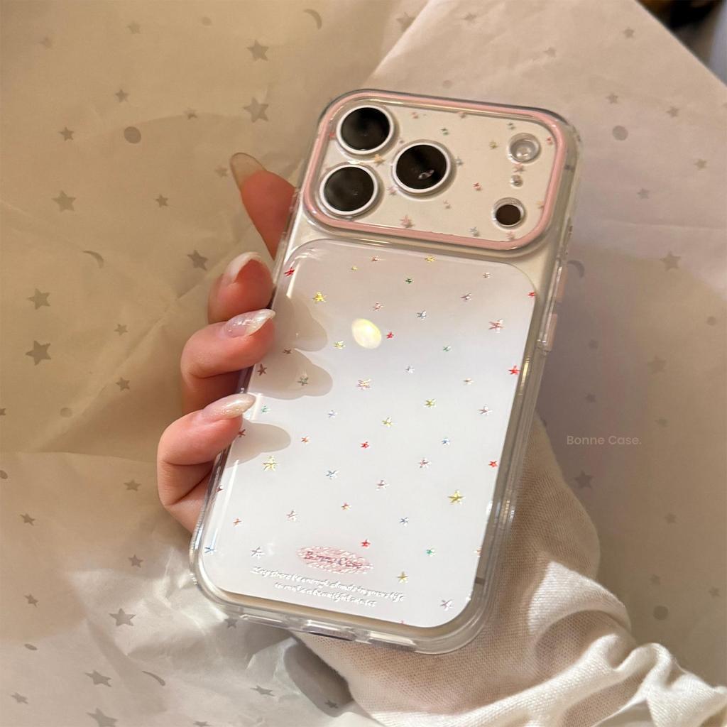 Красочный чехол для телефона со звездочками для iPhone 16, iPhone 17 и iPhone 17 Pro Max