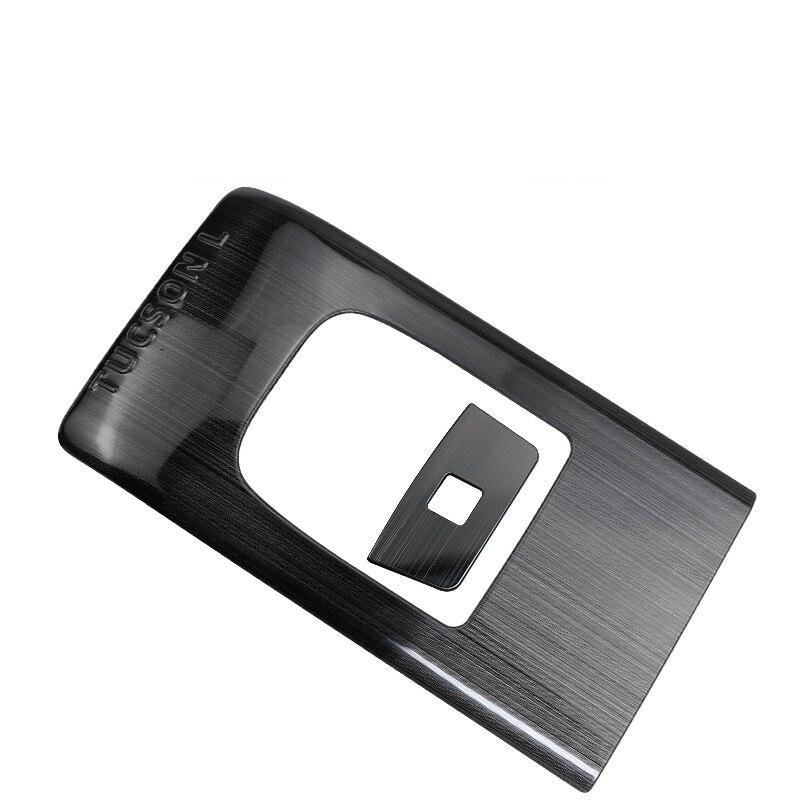 Для Hyundai Tucson L 2021 1x подлокотник из нержавеющей стали, задняя защитная накладка от ударов