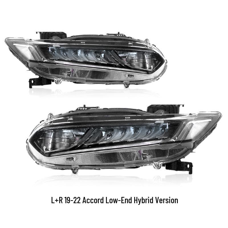 Световой блок фар Honda Accord 19-22 Десятое поколение Низкая/Высокая комплектация Оригинальный передний фонарь
