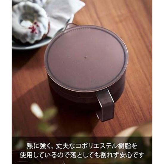 Yamazaki Teapot Black (including handle) Tower 600mL (full capacity 860mL) Dishwasher microwave safe Easy clean Lid built-in strainer 1673
