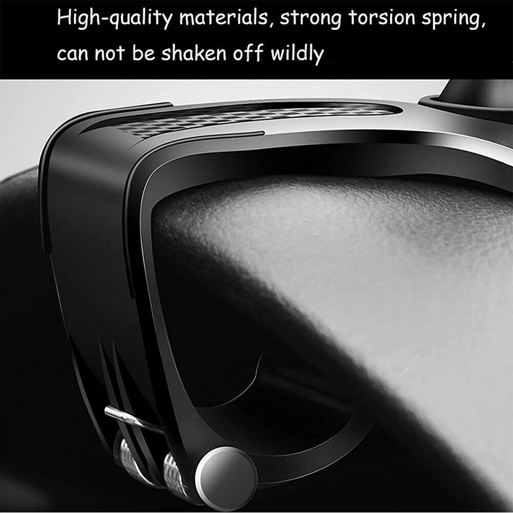 Universal Car Dashboard Mount Holder Snap-on Phone Rack Rotating Rearview Mirror Gps Navigation Hud Stand Clamp