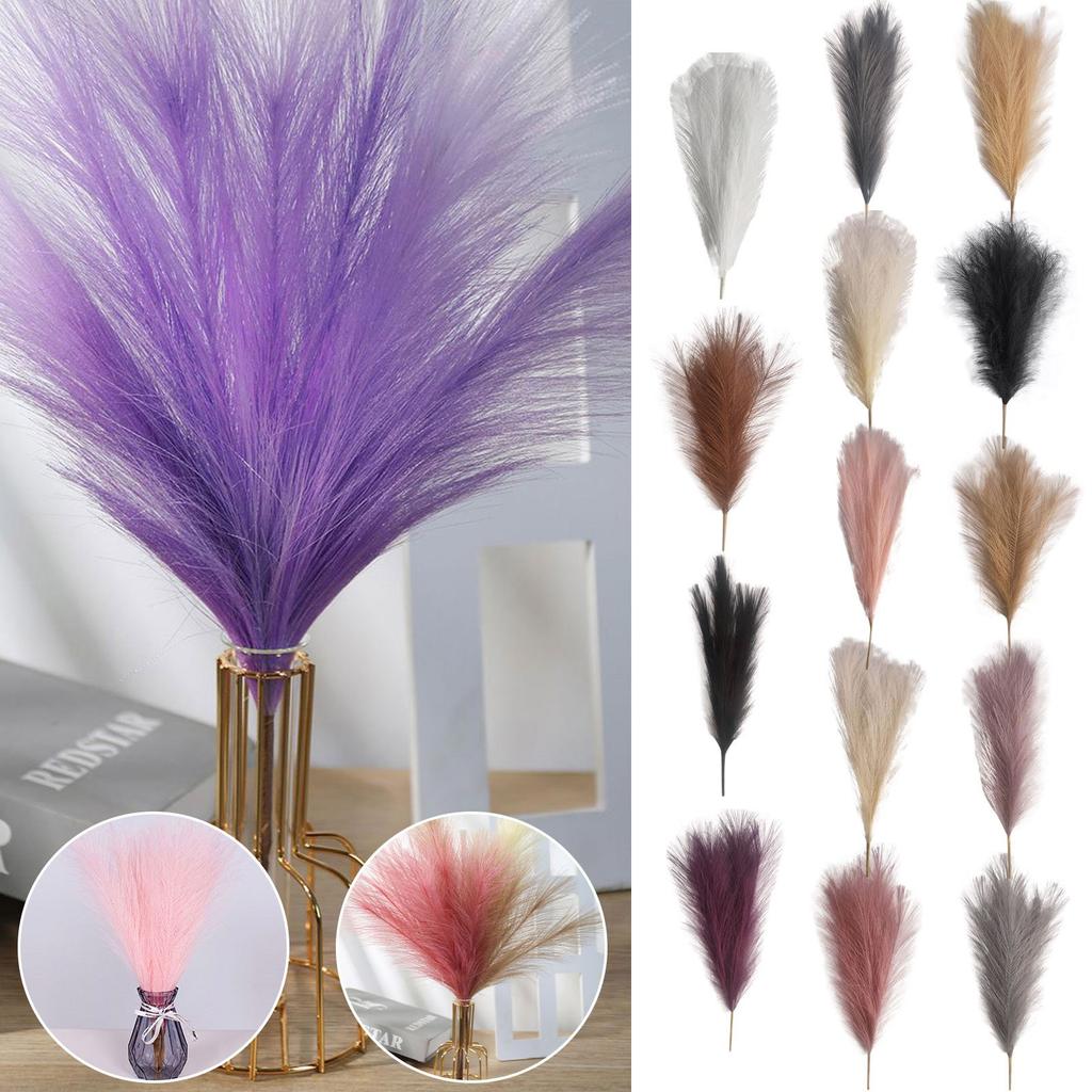 50 см Пампасный декор из травы Secas, искусственная трава Secas, искусственный цветок, свадебный декор для дома, спальни, гостиной