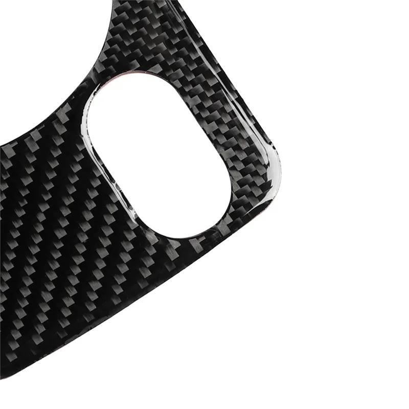 Подходит для VW Golf 6 2008-2012 GTI R MK6 Scirocco 2009-2016 Автоаксессуары Панель переключателя фар из углеродного волокна 3D автомобильные наклейки