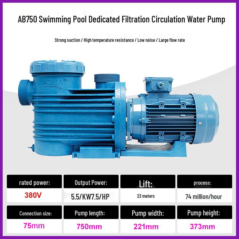 AQUA Swimming Pool and Spa Circulation Pump System