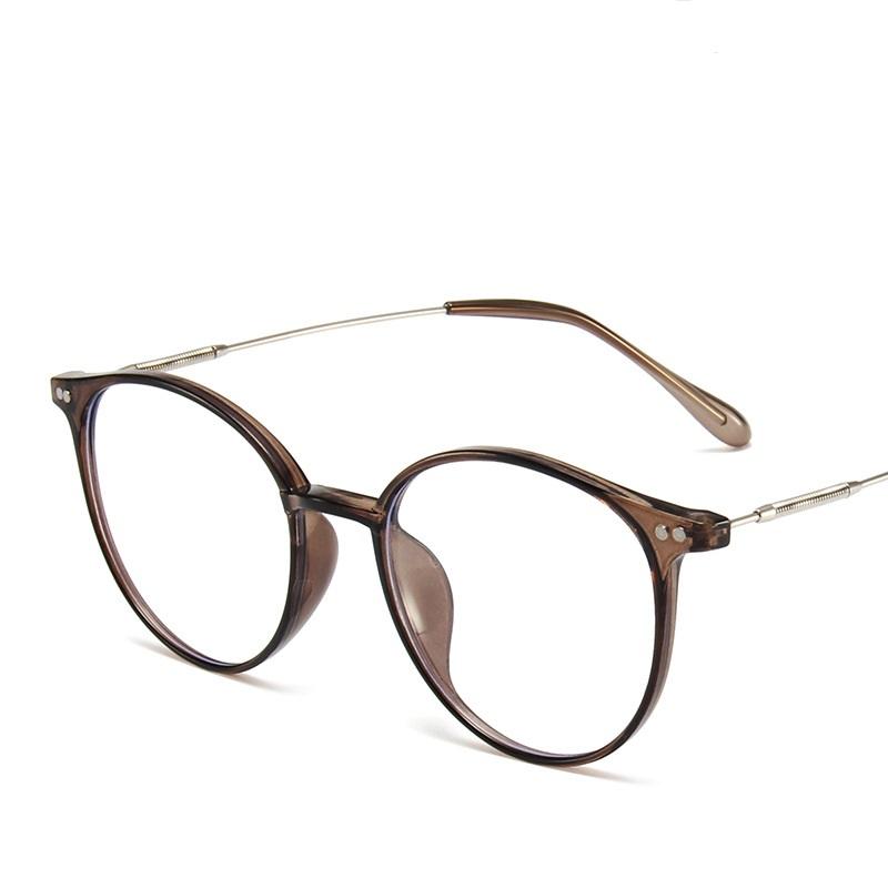 Men And Women Round Anti Blue Glasses Computer Frame Optical Lenses New Arrival 2023