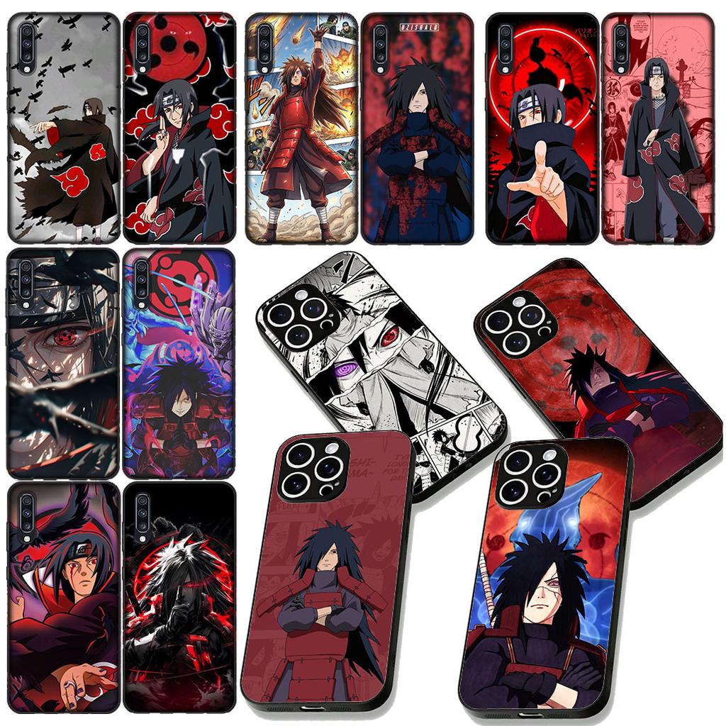 Itachi Uchiha Madaras Narutos Akatsuki Cover for Apple iPhone 16 17 Air 14 15 Pro Max Plus 16+ 16E 14+ ProMax Coque Case