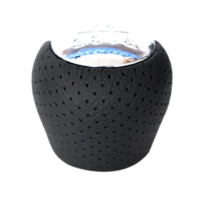 1 шт. PU кожа + пластик 6-ступенчатая механическая ручка переключения передач подходит для Hyundai IX35 2009-2015/ Forte 2008-2013