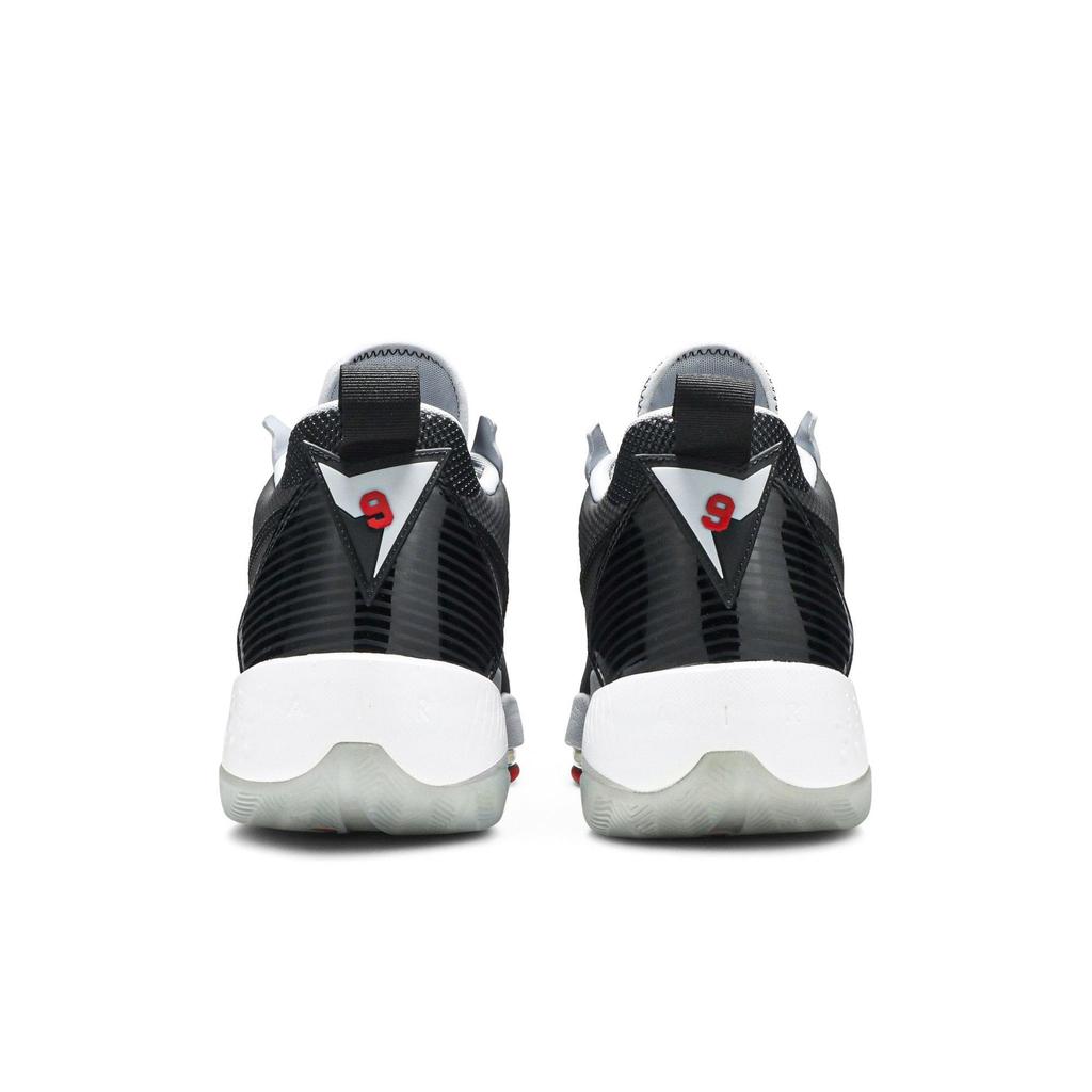 Air Jordan Zoom '92 'Black Cement' (Unisex) Black / University Red / Anthracite / Sky Grey Basketball Shoes CK9183 001