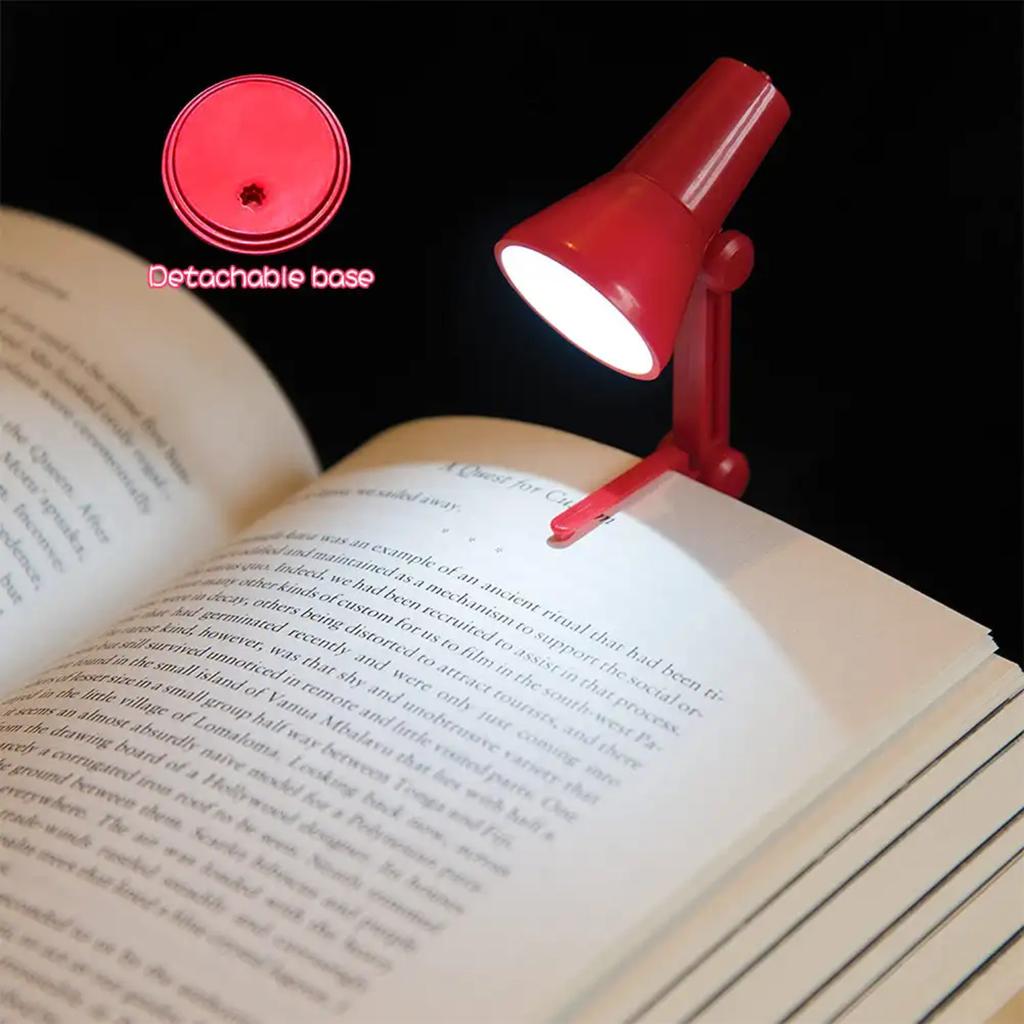 New Ideal Eye-friendly Compact and Lightweight LED Table Lamp for Reading On Laptop or Computer - Perfect Night Light Solution F
