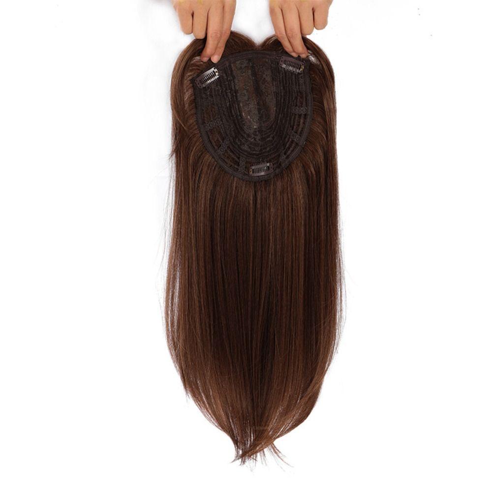 Synthetic Hairpiece Hair Toppers Toupee Bangs Hair Extension Increase Hair Volume