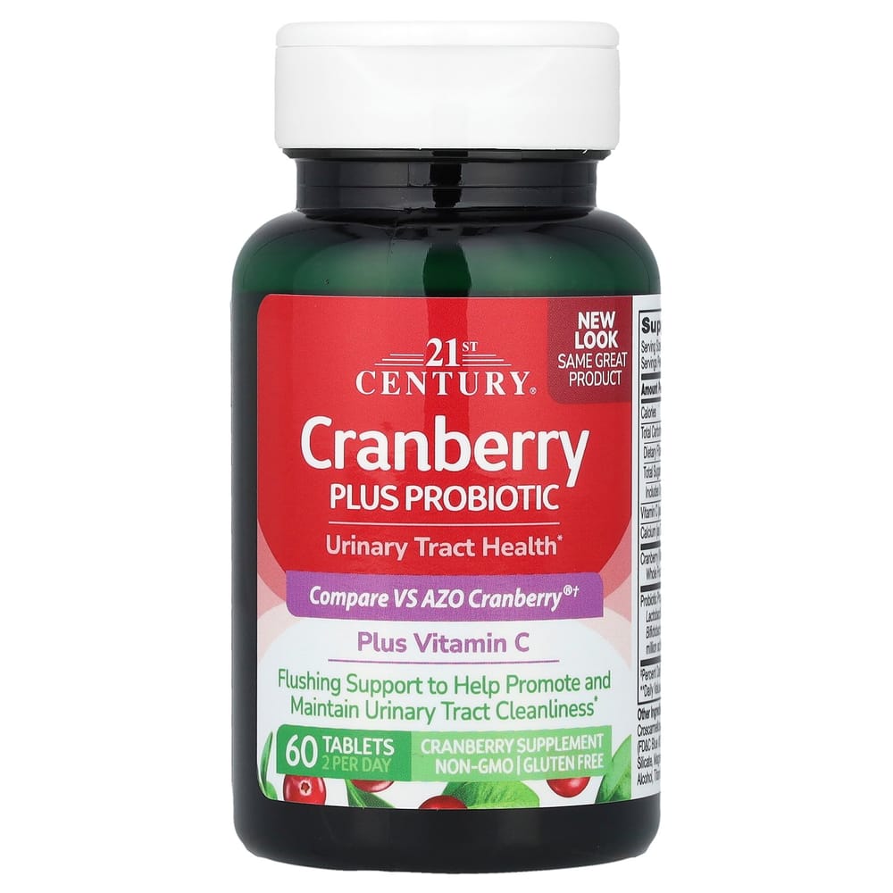21st Century Sentry Cranberry Plus Probiotic, 60 Tablets