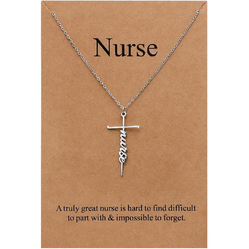 Lcherry Faith Cross Pendant Necklace for Women Religious Christian Jewelry Birthday Christmas Gifts for Women