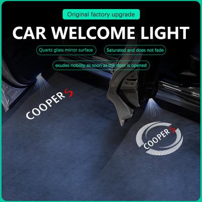 LED Car Door Courtesy Welcome Lamp Ghost Shadow Light Bulbs Accessories For Mini Cooper One S JCW R50 R53 R55 R56 R60 F55 F56 Sfzkd77