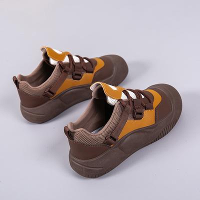 Обувь для женщин, новая осенняя повседневная женская обувь на платформе в стиле ретро, нескользящая, легкая, дышащая, для бега, женская спортивная обувь