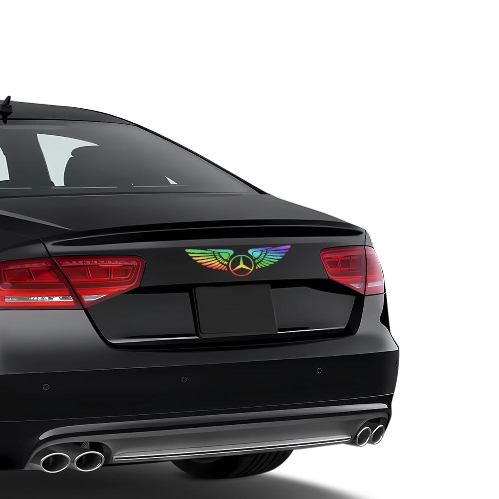 Reflective Laser Car Door Windshield Fender Decorative Sticker For Mercedes Benz AMG W203 W206 W220 W205 W211 W212 W201 W210