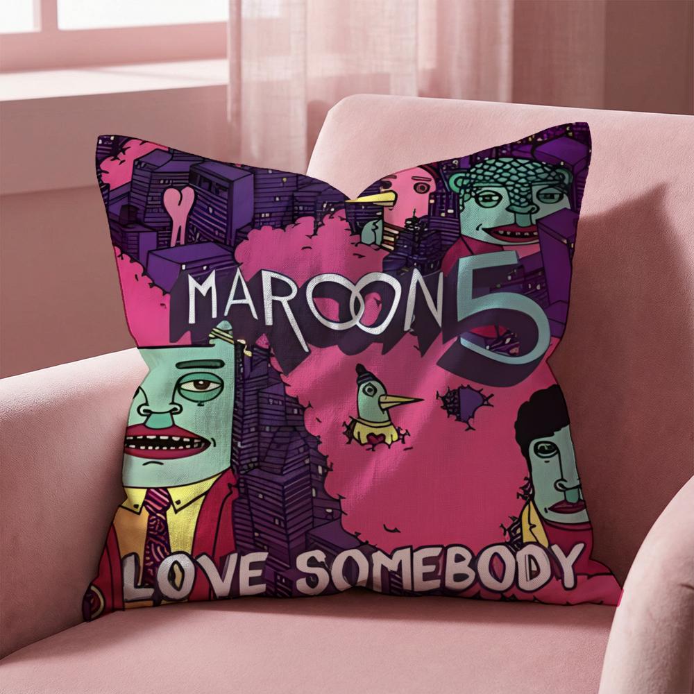 Чехол для подушки Maroon5, многоцелевой чехол для подушки для дома и автомобиля - Двусторонний, мягкий и прочный для повседневного использования