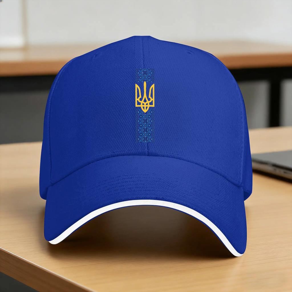 Ukraine Ukrainian Flag Baseball Cap Outdoor Sports Sun Visor Trucker Hat Unisex Unisex yk Cute Custom Logo Baseball Caps