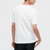 Uniqlo Хлопковая футболка с мультяшным принтом, круглый вырез, унисекс, белая 447177-00