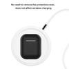 Аксессуары для наушников Charm Air Pod, чехол для наушников AirPods 2, защита от падения, защита от отпечатков пальцев, защитный чехол, силиконовый чехол Apple, чехол для зарядки, коробка для наушников