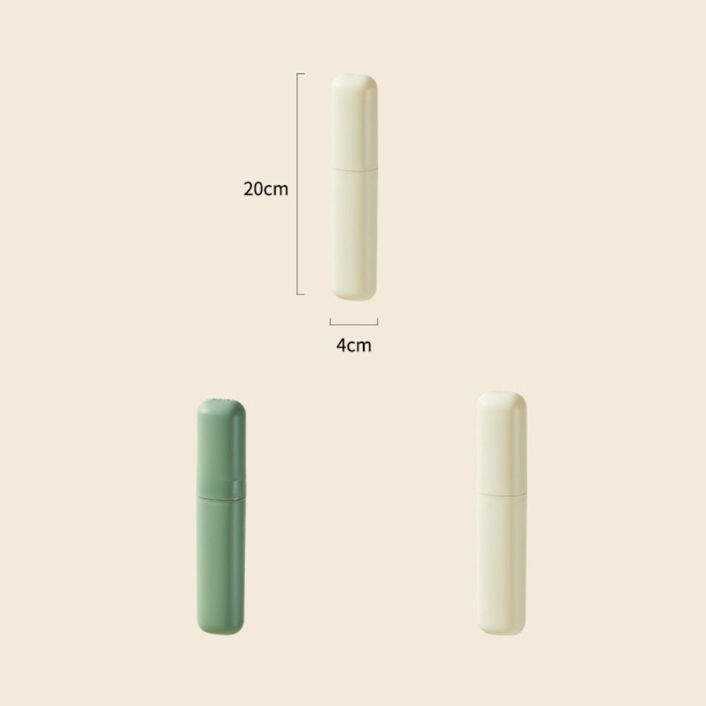 Protective Cover Toothbrush Box Holder Dust-Proof Tooth Glass Portable Toothbrush Case