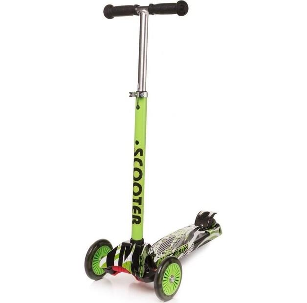 Самокат мини 4Baby Mini Scooter зелёный 3817