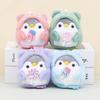 9Cm Small Penguin Plush Keychains Cute Plushie Doll Anime Kawaii Toys For Children Pendant Key Chain Woman Girl Birthday Gift
