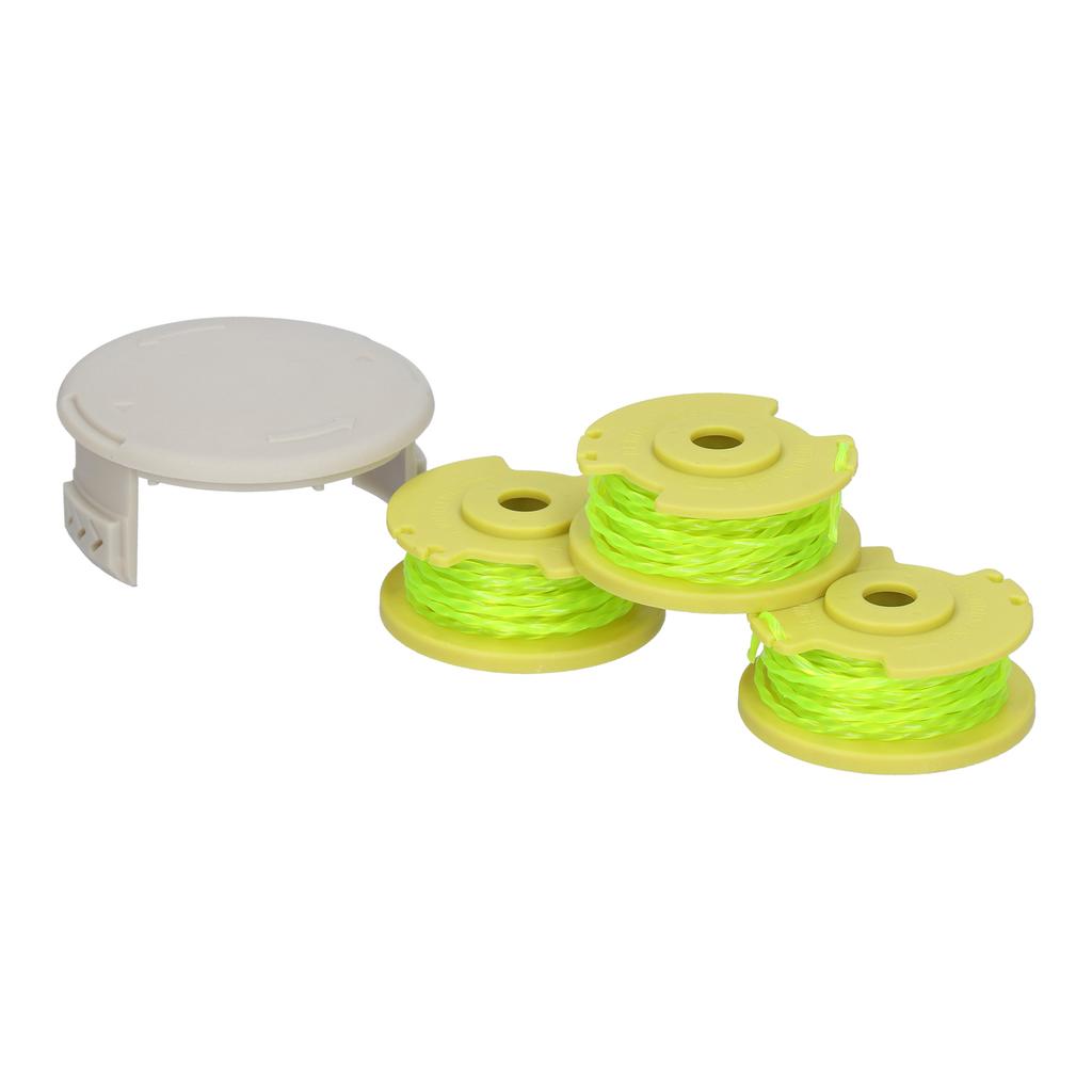 Сменный шпульный картридж с витой леской для триммеров Ryobi AC80RL3 .080in 18V 24V 40V Электрические газонокосилки