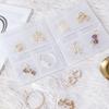 Transparent Jewelry Organizer Booklet Portable Dustproof Album Necklace Bracelet Ring Book Holder