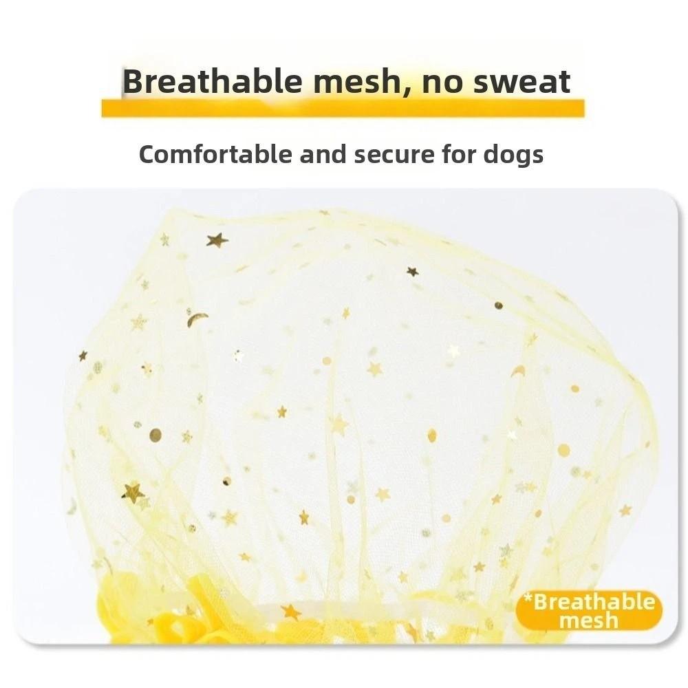 Anti-accidental Dog Anti-Eating Headgear Dog Protective Veil Cat Puppy Walking