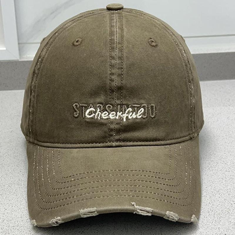 New Letter Embroidered Baseball Cap Women's Four-season Versatile Hat Casual Sunscreen Cap Men