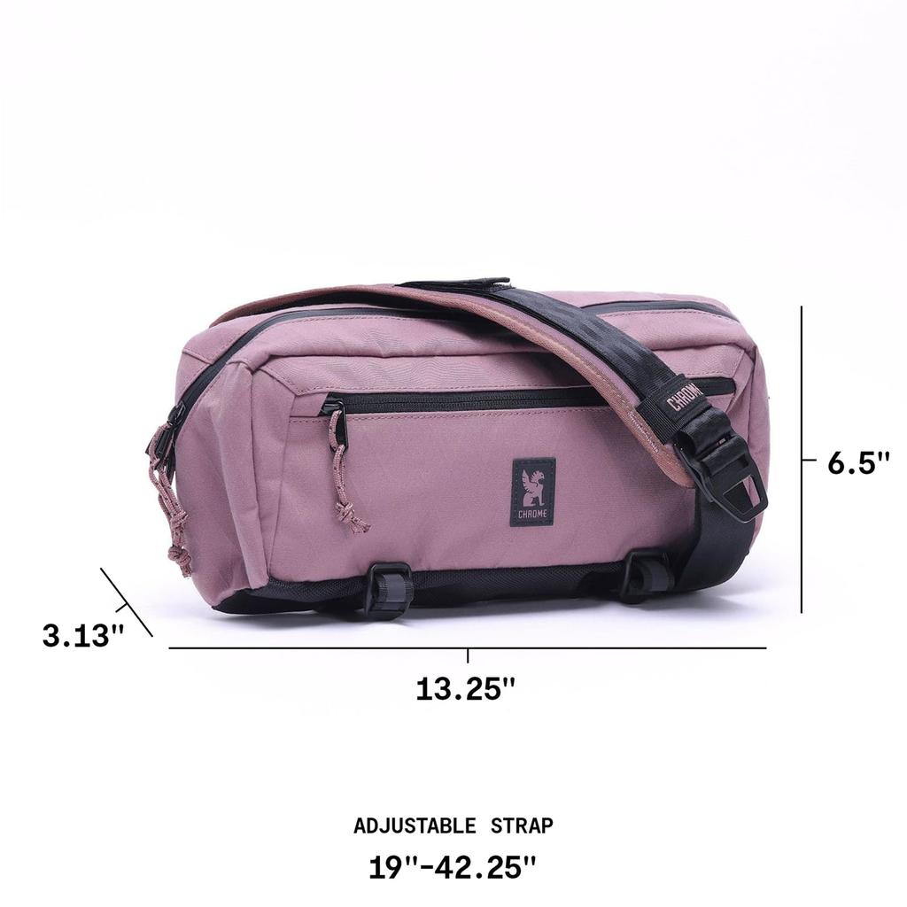 Chrome MINI KADET (current Model) Body Bag, MUVXMAUVE X, Mauve, Purple, Pink, X, Water-repellent