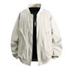 American Functional Air Bomber Jacket Men's Spring and Autumn Zipper Jacket Loose Retro Baseball Uniform