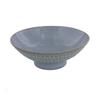 EAST Table Flat Bowl Gray 15cm Lace Made In Japan Microwave Safe Dishwasher Safe 110-033-02