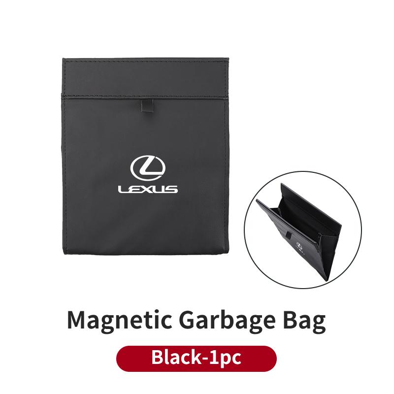 CKU5 Car Seatback Waste Bag Trash Pocket Garbage Pouch Accessories For Lexus UX250h RX450h CT200h RX400h NX300h RX350 RX300 GX470 IS3