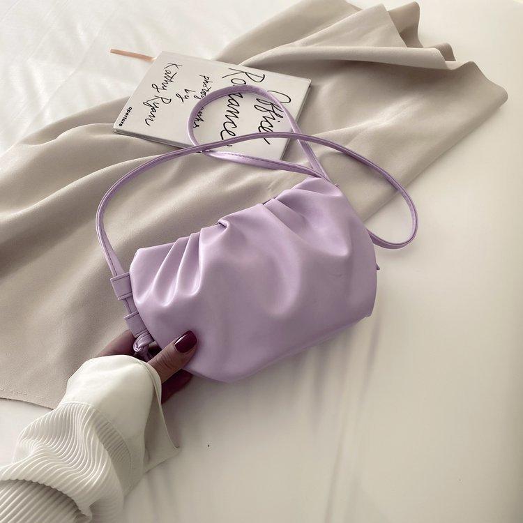 Мягкая женская сумка через плечо из искусственной кожи, маленькие сумки через плечо Cloud для женщин, модные женские сумки, сумки-мессенджеры