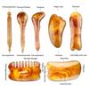 Slimming Beauty Resin Massage Tool Gua Sha Board Facial Scraping Scraper Massage Comb Face Massager