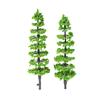 10 Pcs Model Fir Tree Plastic Miniature Landscape Scenery Train Railways Mini Layout Rainforest Trees Scale 1:100 1:150