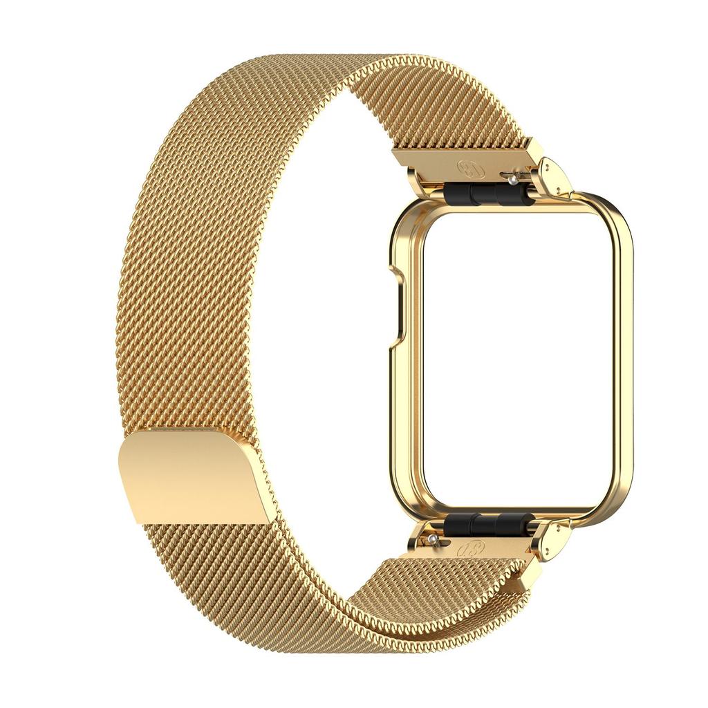 Миланский ремешок для Xiaomi Mi Watch Lite Smart Watch, металлический каркас, защитный чехол, браслет, ремешок для часов Redmi Watch 2 Lite Correa