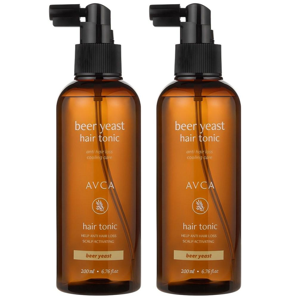 Abka Scalp Care Hair Loss Symptom Relief Тоник для волос с пивными дрожжами, 200 мл, 2 шт.