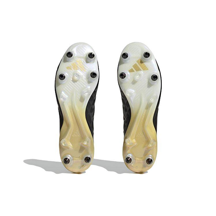 Adidas Copa Pure.1 SG Soft Ground Soccer Shoes Men Soccer Shoes Black White Gold HP9811